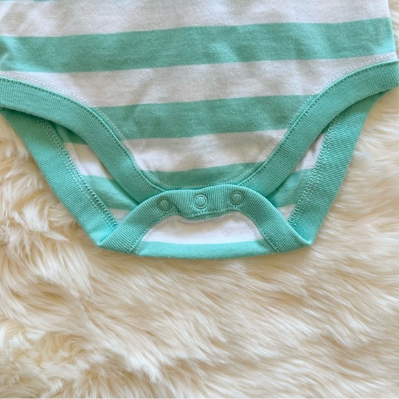 NWT - Gymboree Baby Girl- Set of 2 Onesies - Pink/Green - SZ3-6 months - Picture 9 of 10